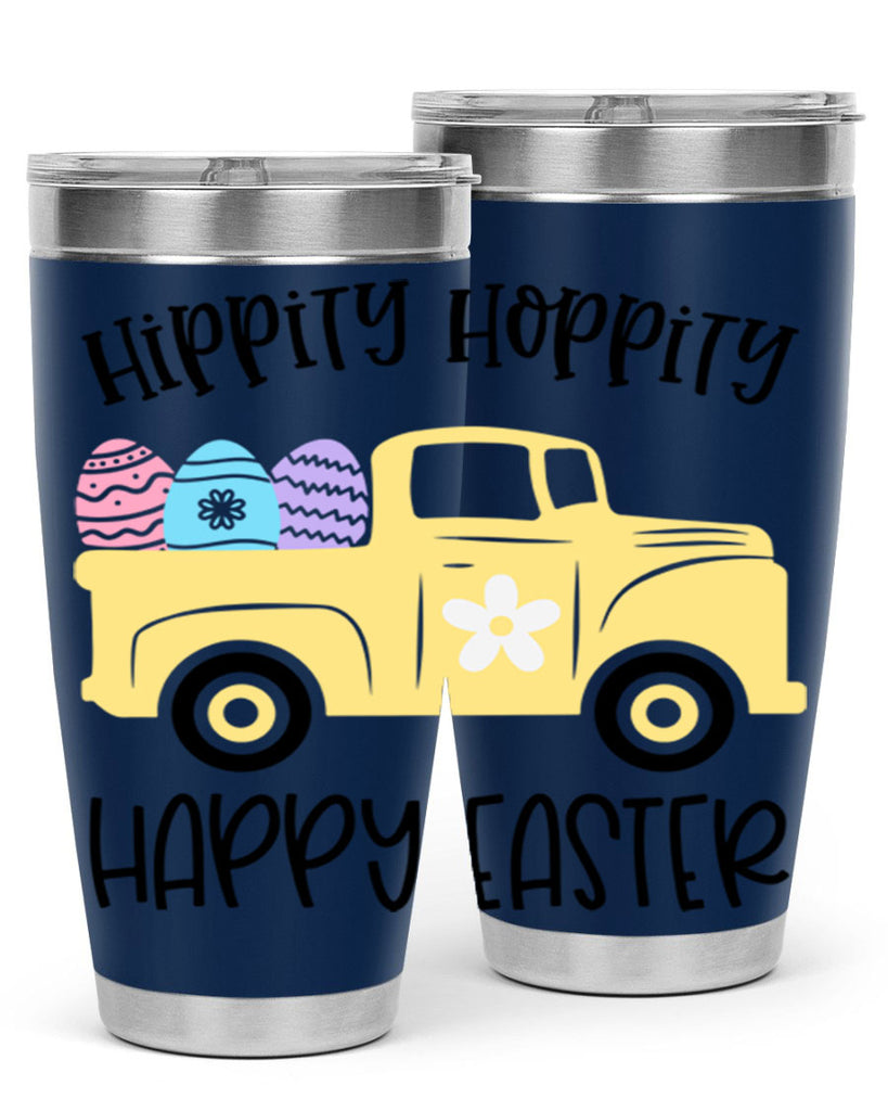 hippity hoppity happy 29#- easter- Tumbler