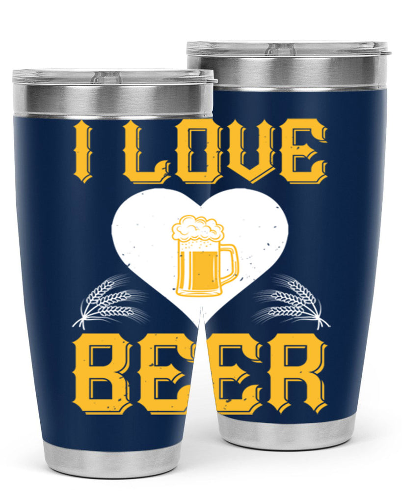 i love beer 74#- beer- Tumbler