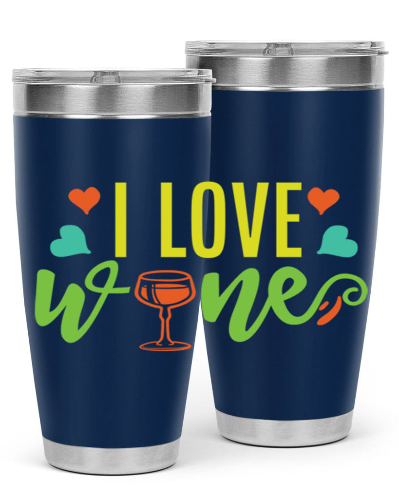 i love wine 401#- mom- Tumbler