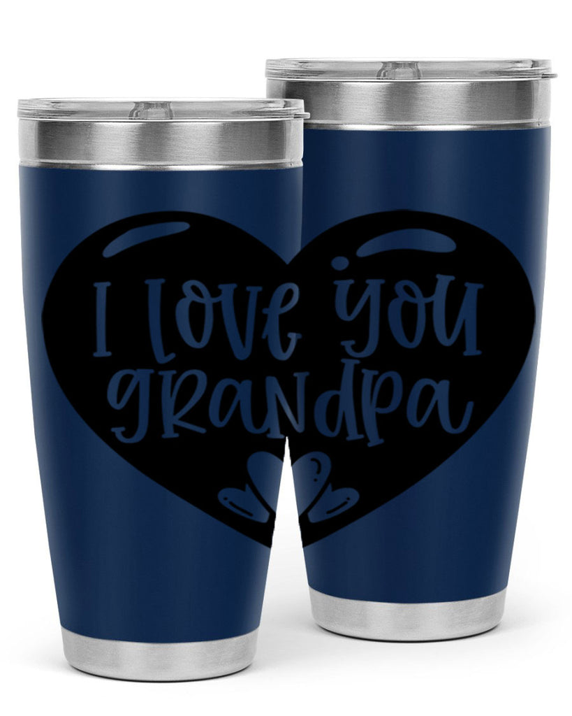 i love you grandpa 39#- fathers day- Tumbler