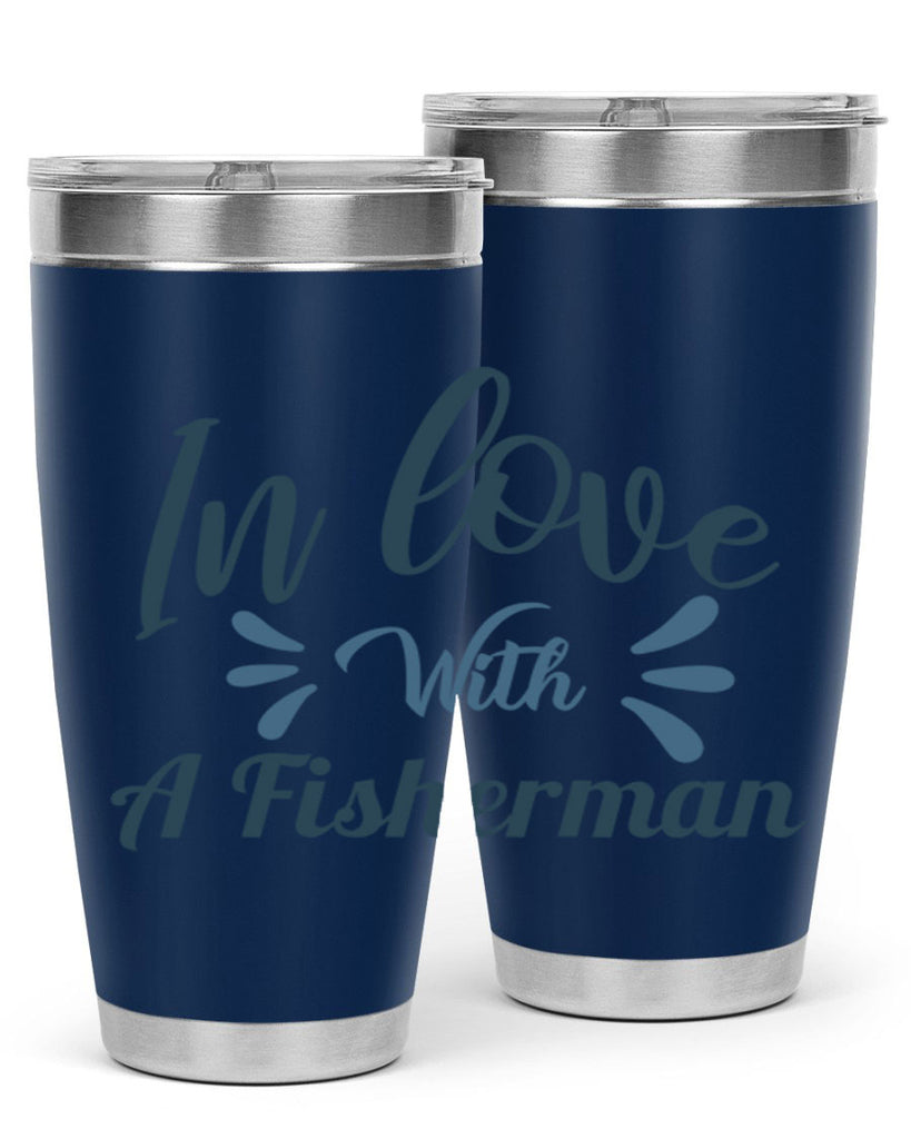 in love with 83#- fishing- Tumbler