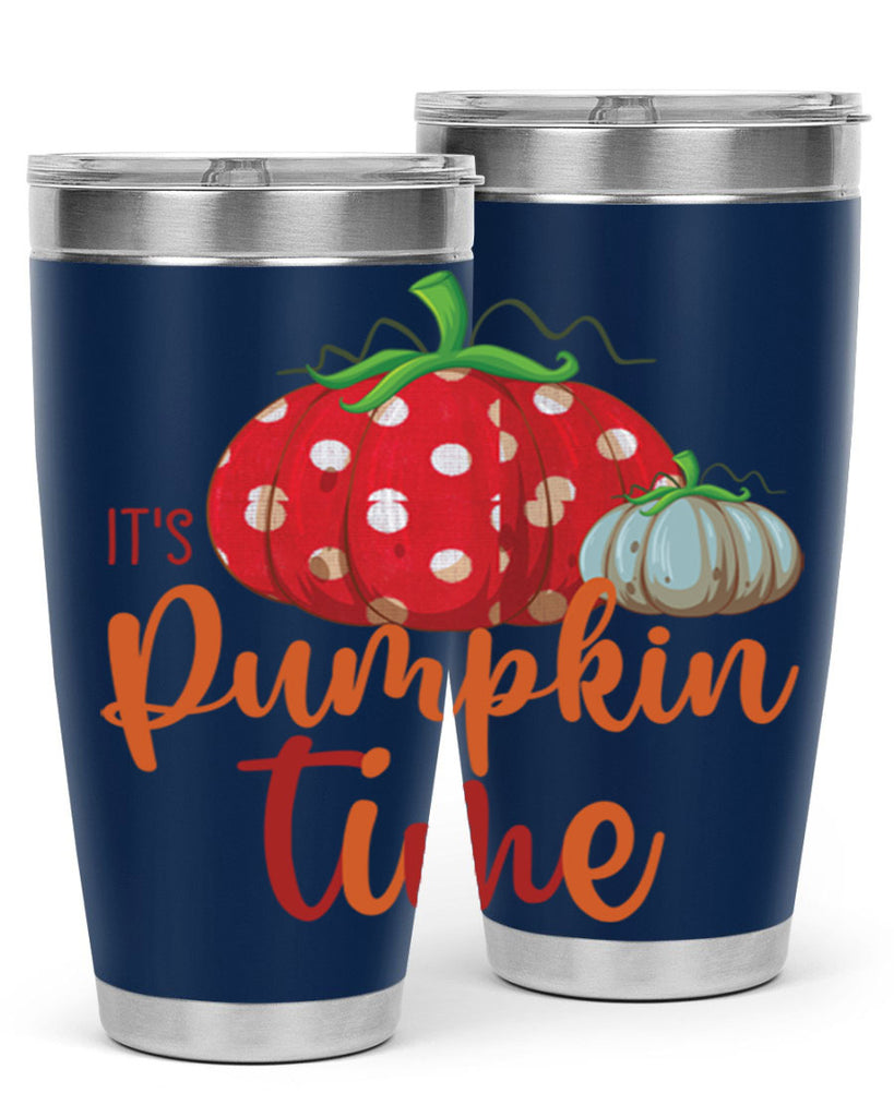 it s pumpkin time 368#- fall- Tumbler