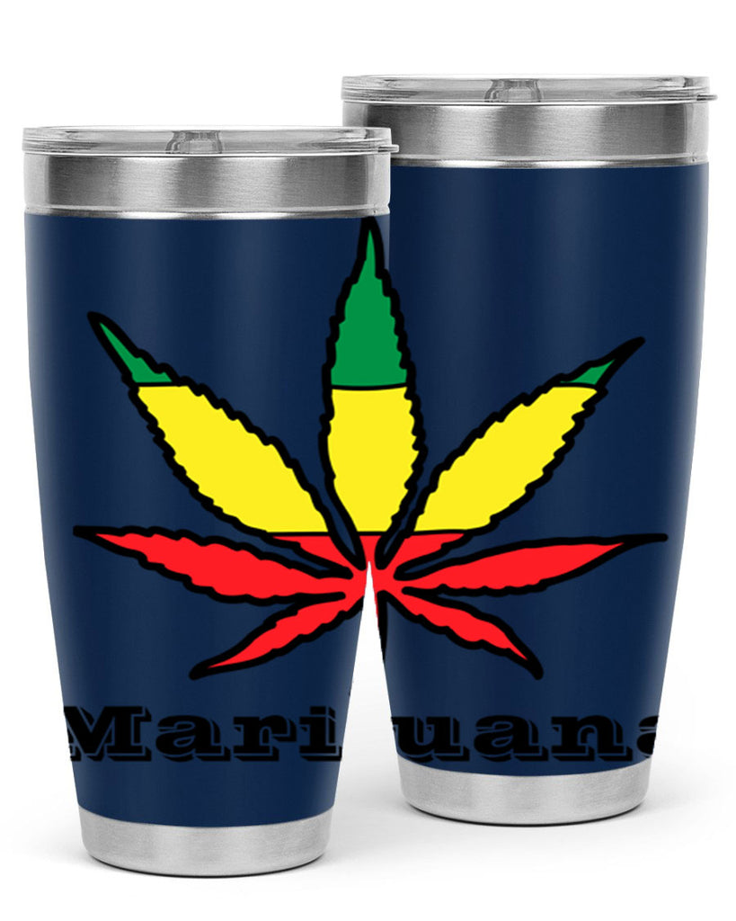 jamican cannabis 164#- marijuana- Tumbler