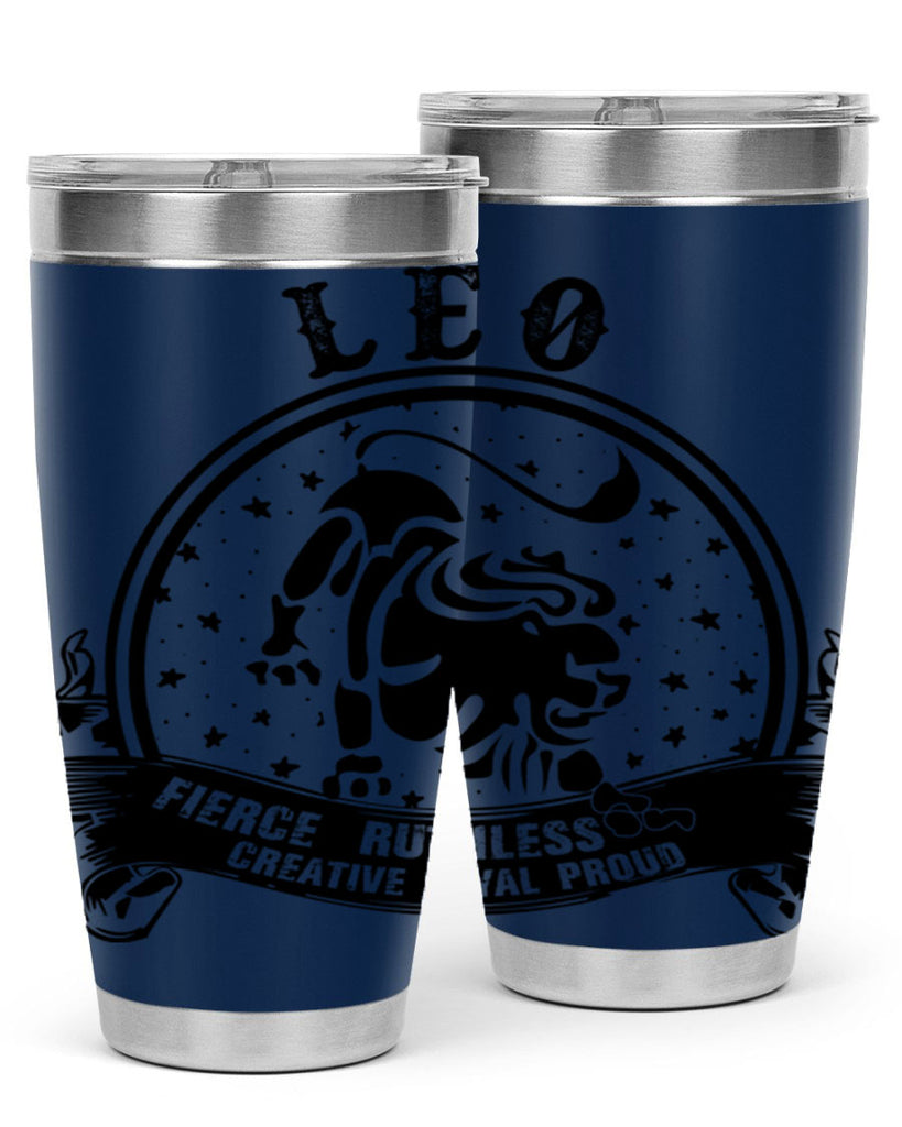 leo 17#- zodiac- Tumbler