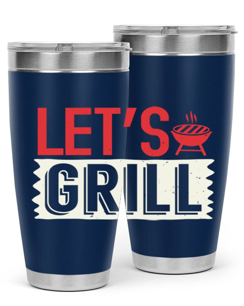 lets grill 25#- bbq- Tumbler