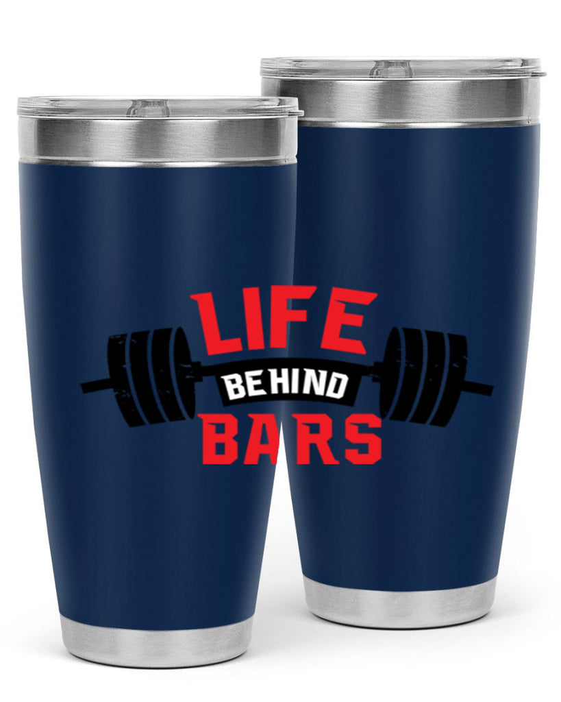 life behind bars 6#- gym- Tumbler