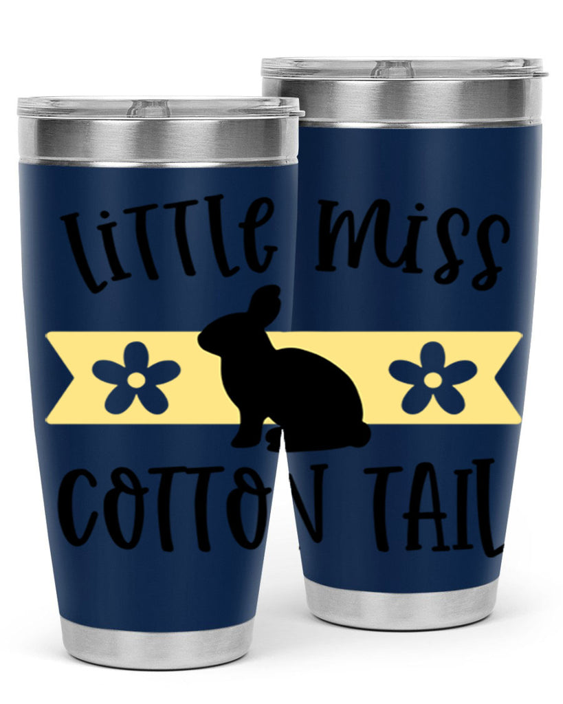 little miss cotton tail 17#- easter- Tumbler