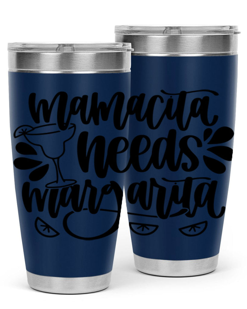 mamacita needs margarita 40#- wine- Tumbler