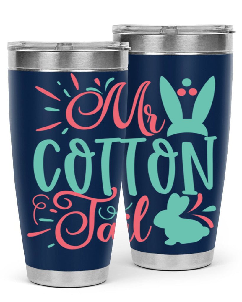 mr cotton tail 109#- easter- Tumbler