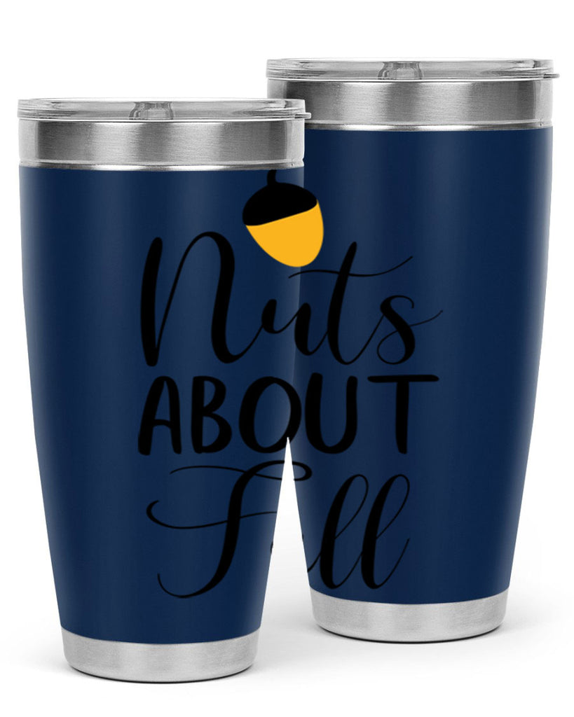 nuts about fall 445#- fall- Tumbler