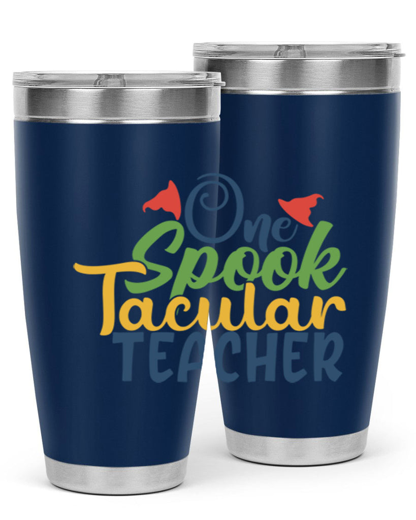 one spook tacular teacher Style 160#- teacher- tumbler