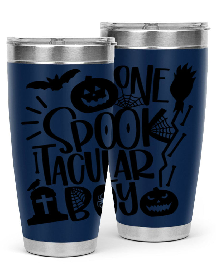 one spooktacular boy 38#- halloween- Tumbler