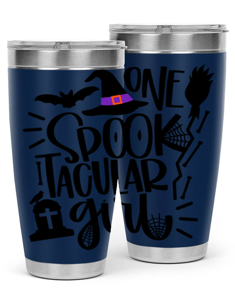 one spooktacular girl 36#- halloween- Tumbler