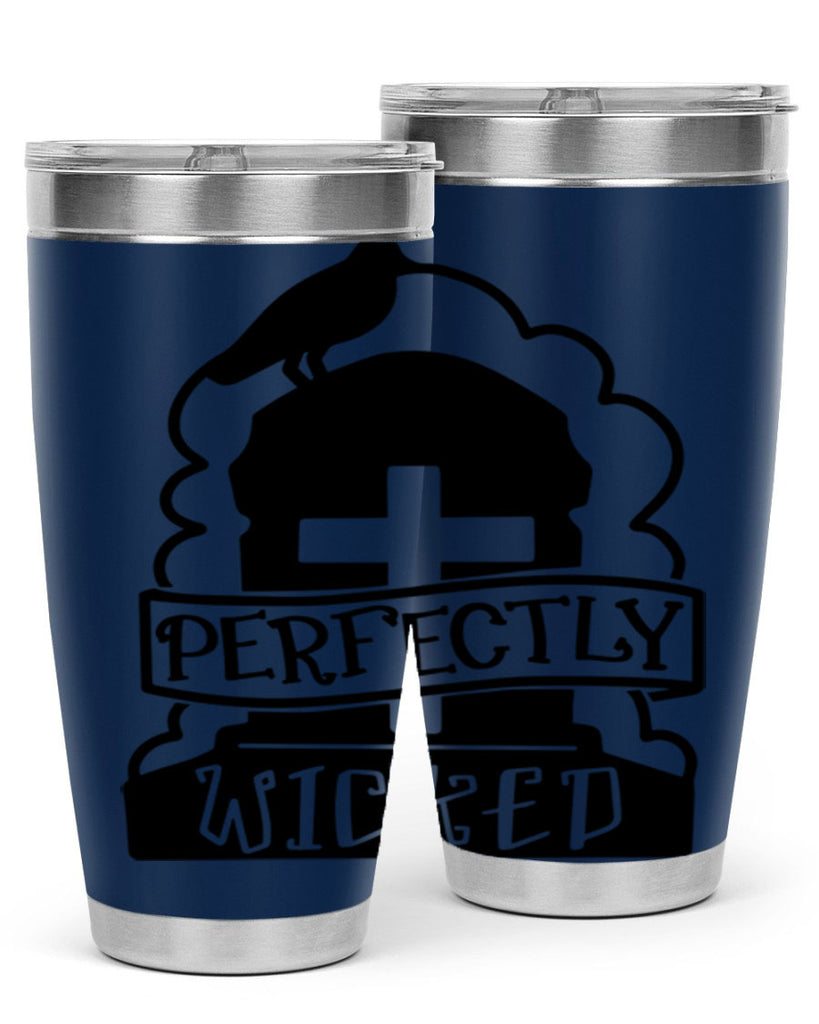 perfectly wicked 33#- halloween- Tumbler