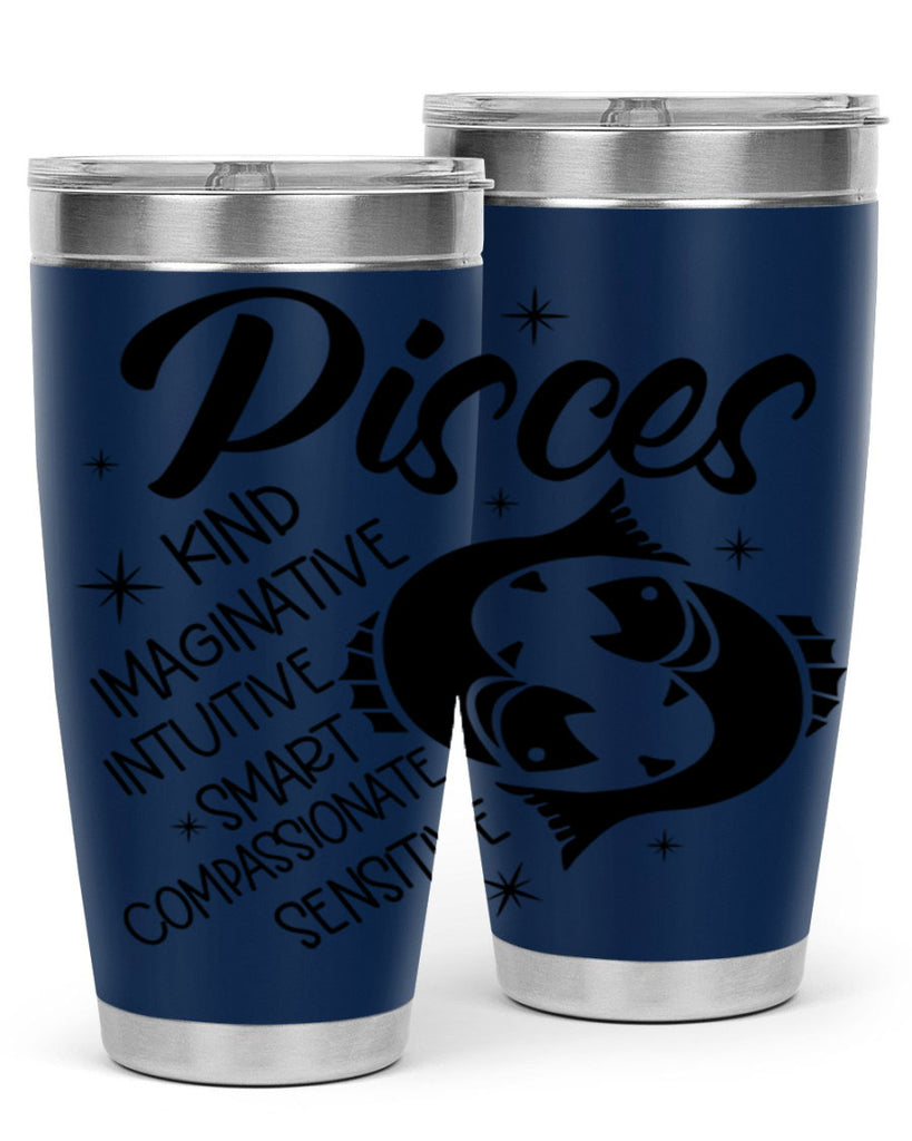 pisces 371#- zodiac- Tumbler