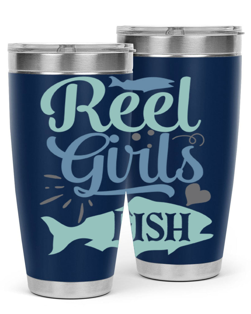 reel girls fish 198#- fishing- Tumbler