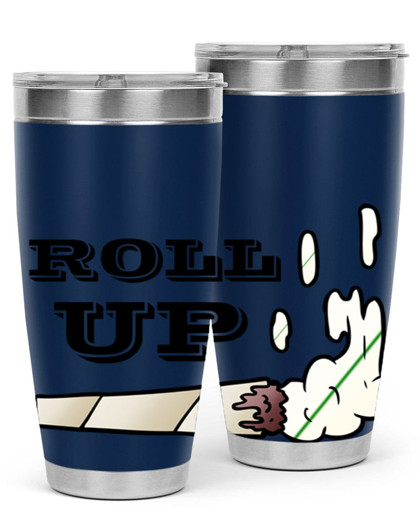 roll up 229#- marijuana- Tumbler