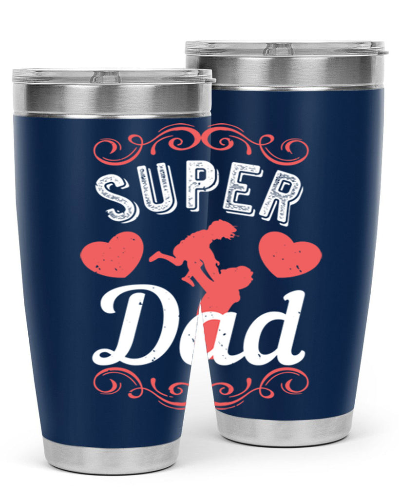 super dad 178#- fathers day- Tumbler