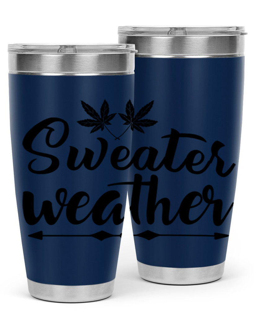 sweater weather 581#- fall- Tumbler