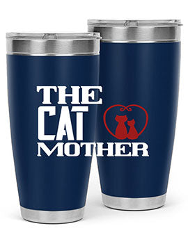 the cat mother Style 117#- cat- Tumbler