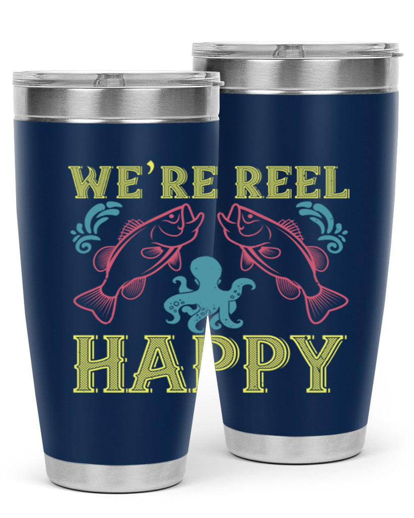 we’re reel happy 233#- fishing- Tumbler