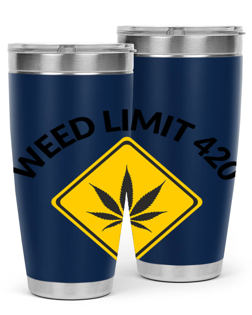 weed limit 420 a 290#- marijuana- Tumbler