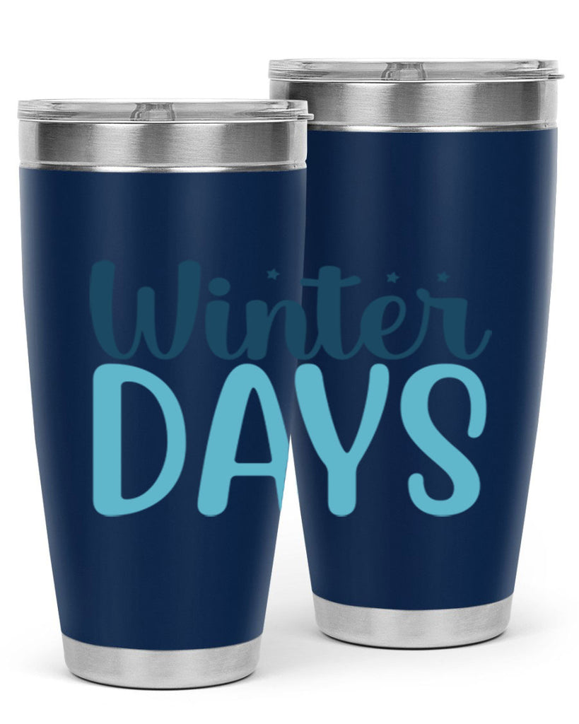 winter days 499#- winter- Tumbler