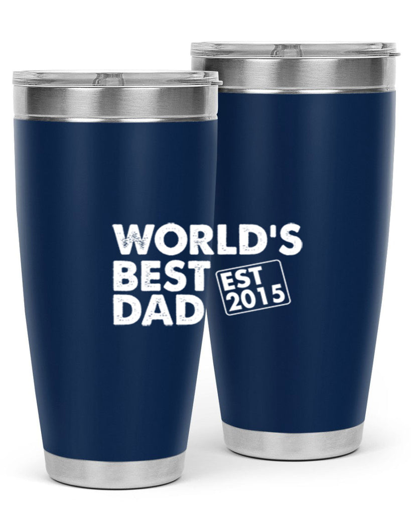 world is best dad est m 62#- dad- Tumbler