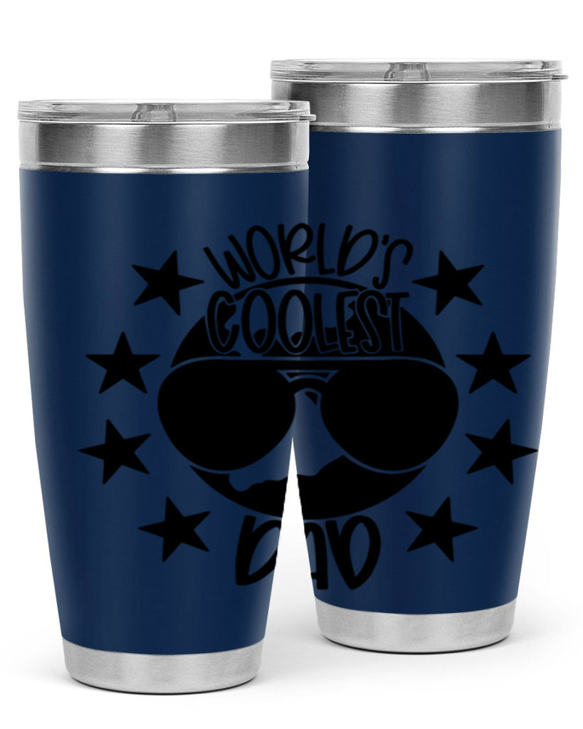 worlds coolest dad 11#- fathers day- Tumbler