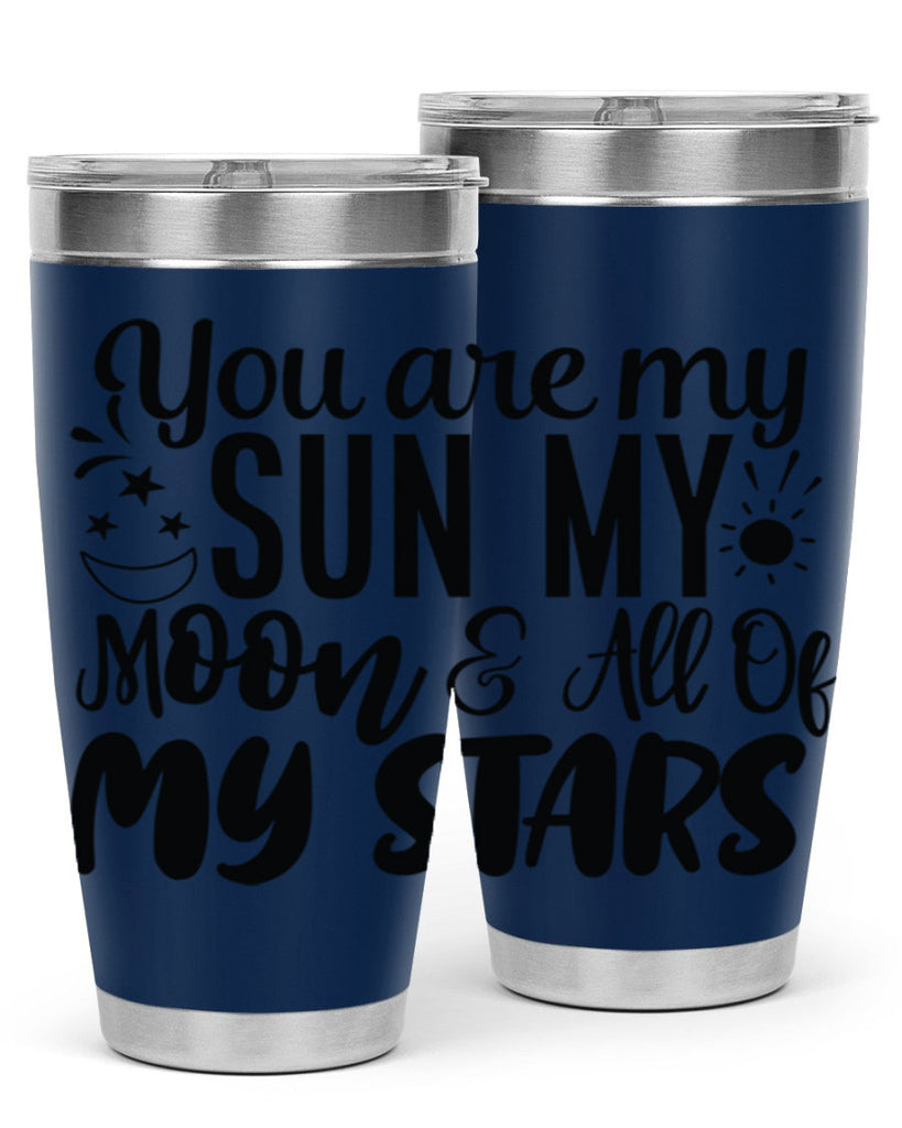 you are my sun my moon all of my stars 4#- family- Tumbler