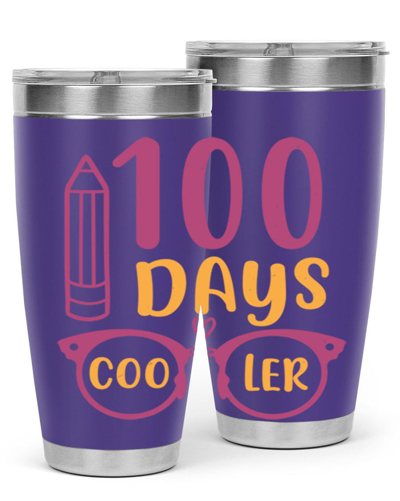 2 days cooler 42#- 100 days of school- Tumbler