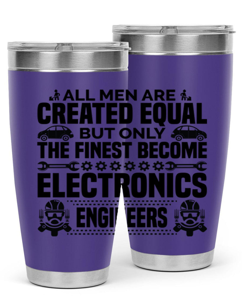 All men are created Style 21#- engineer- tumbler