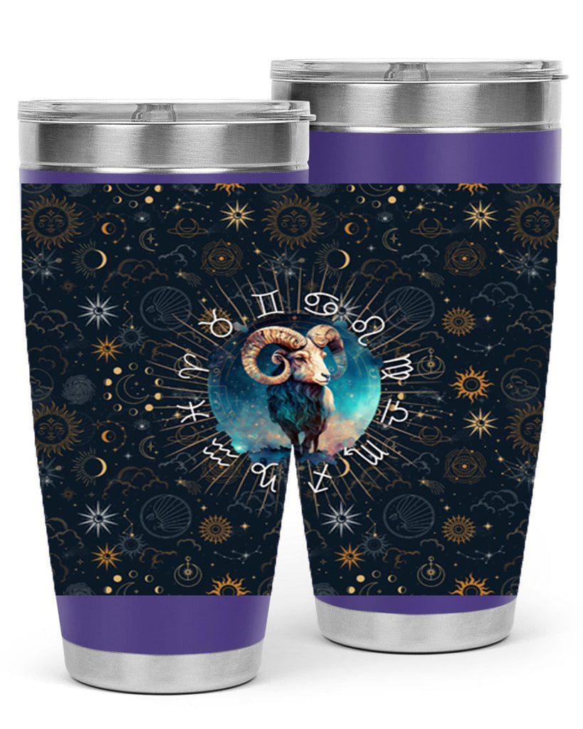 Aries Straigth 95#- zodiac- Tumbler