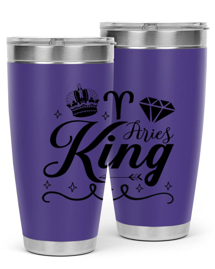 Aries king 111#- zodiac- Tumbler