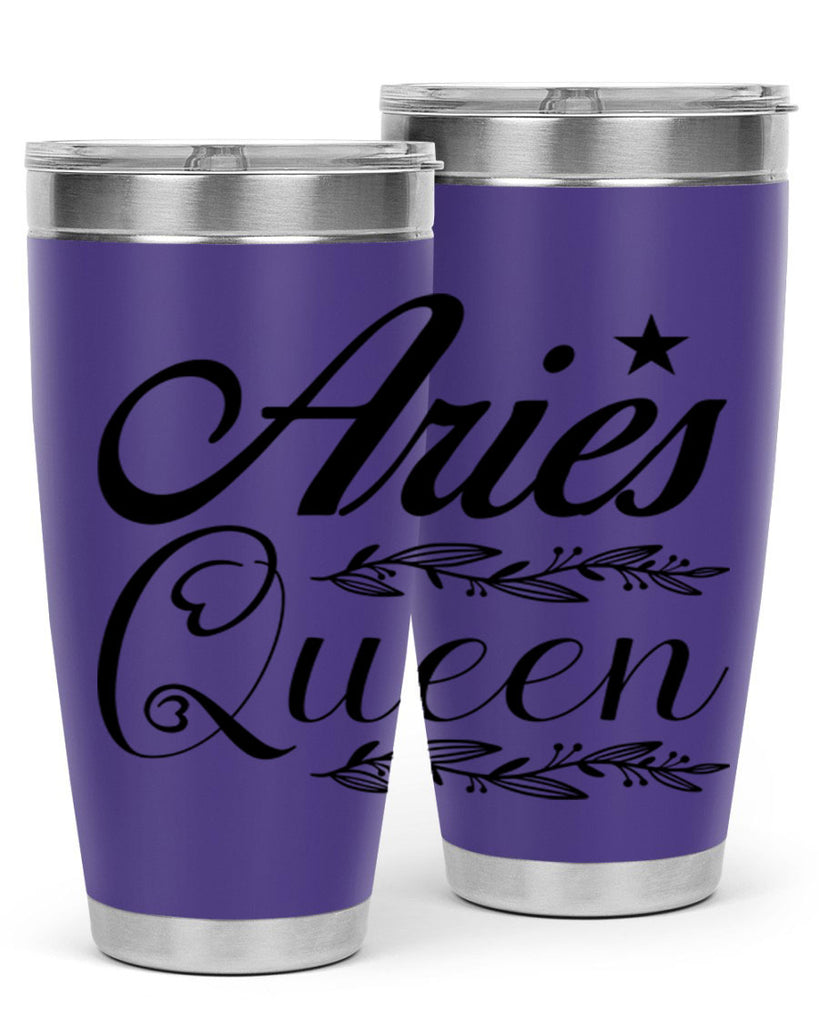 Aries queen 119#- zodiac- Tumbler