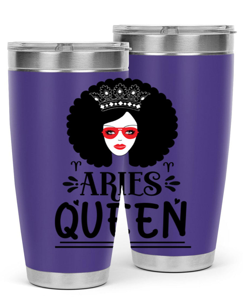 Aries queen 120#- zodiac- Tumbler