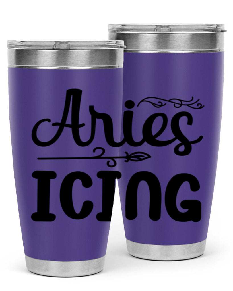 Ariesicing 106#- zodiac- Tumbler