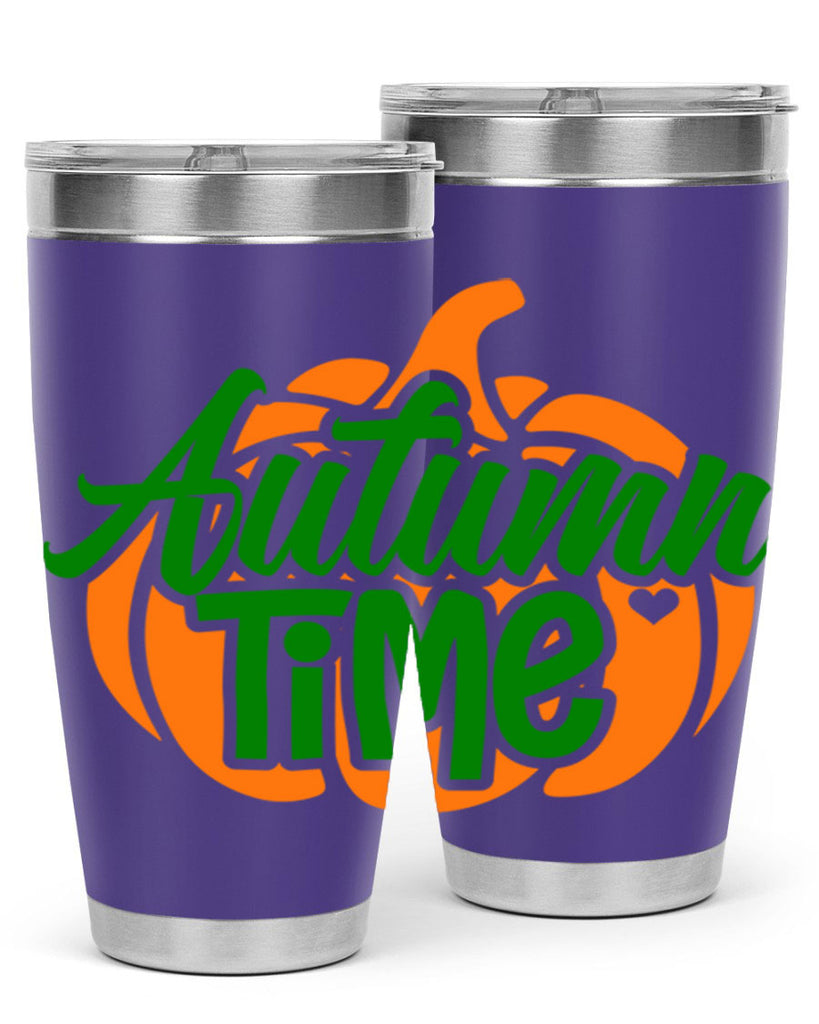 Autumn Time 34#- fall- Tumbler