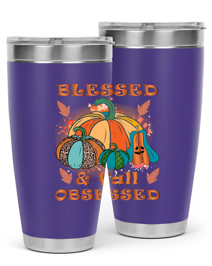 Blessed Fall Obsessed 49#- fall- Tumbler