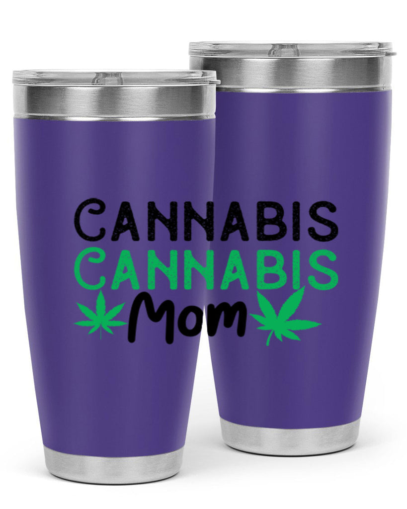 Cannabis Mom 48#- marijuana- Tumbler