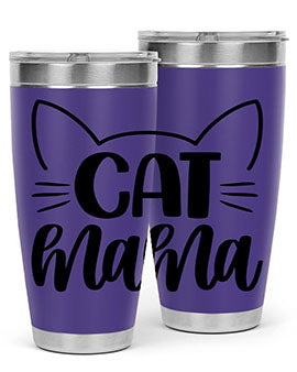 Cat Mama Style 84#- cat- Tumbler