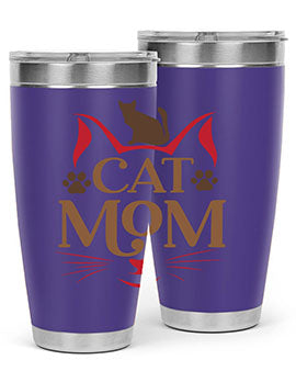 Cat Mom Style 6#- cat- Tumbler