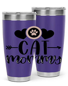 Cat Mommy Style 87#- cat- Tumbler