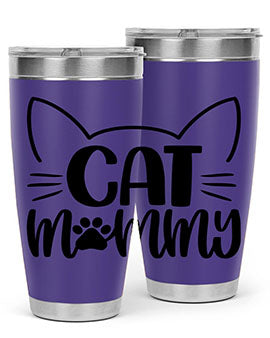 Cat Mommy Style 88#- cat- Tumbler