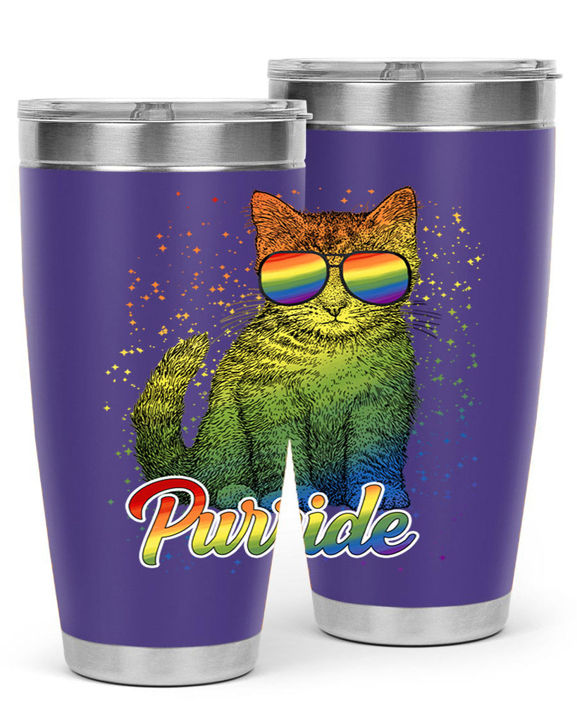 Cat Purride Lgbt Flag  Png 57#- lgbt- Tumbler