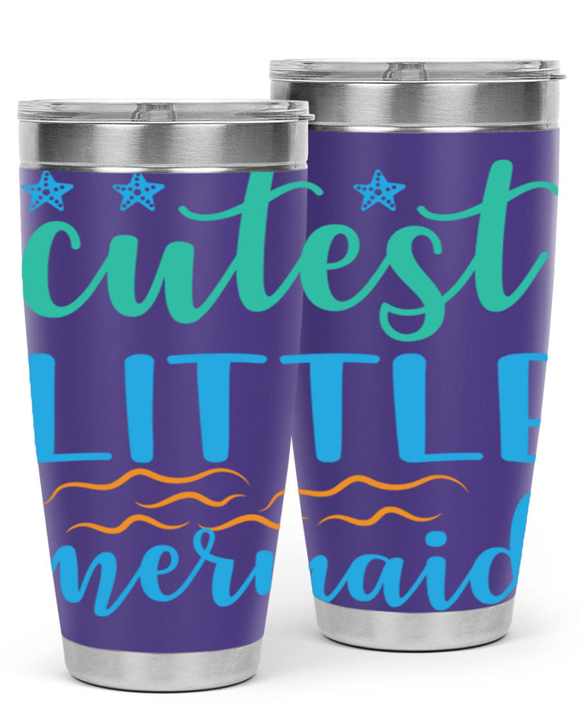 Cutest Little Mermaid Design 97#- mermaid- Tumbler