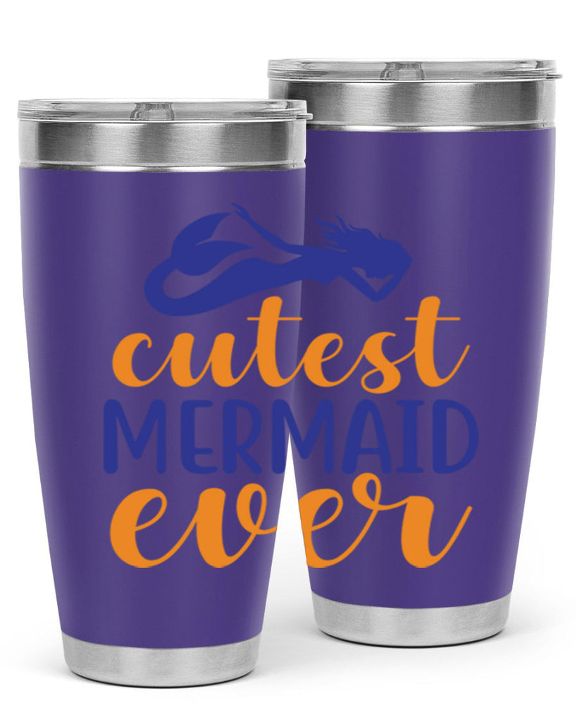 Cutest Mermaid Ever 91#- mermaid- Tumbler