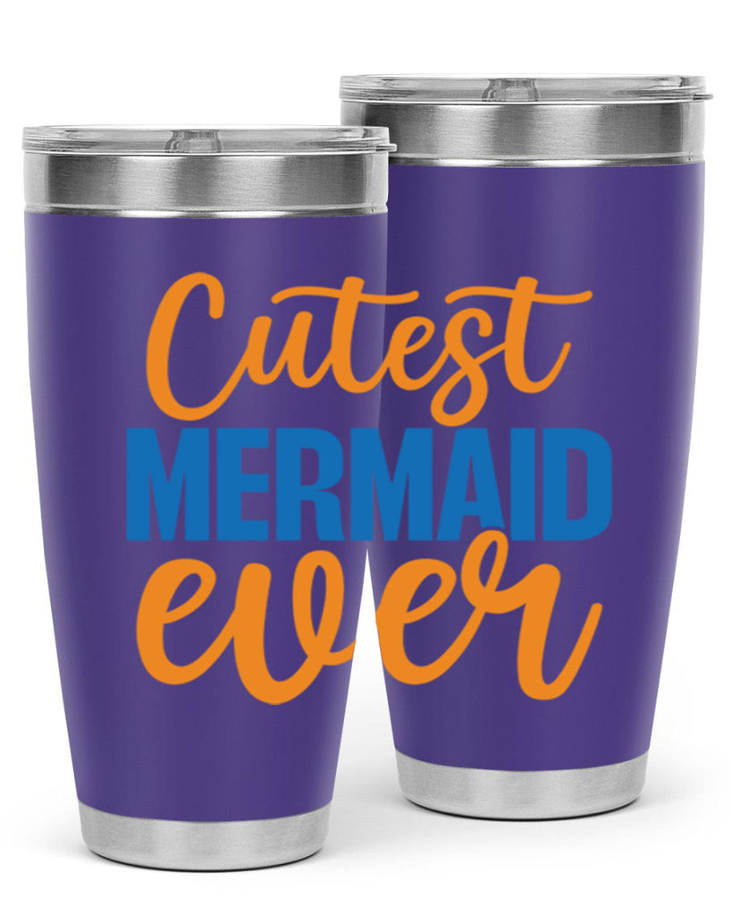 Cutest Mermaid Ever 94#- mermaid- Tumbler