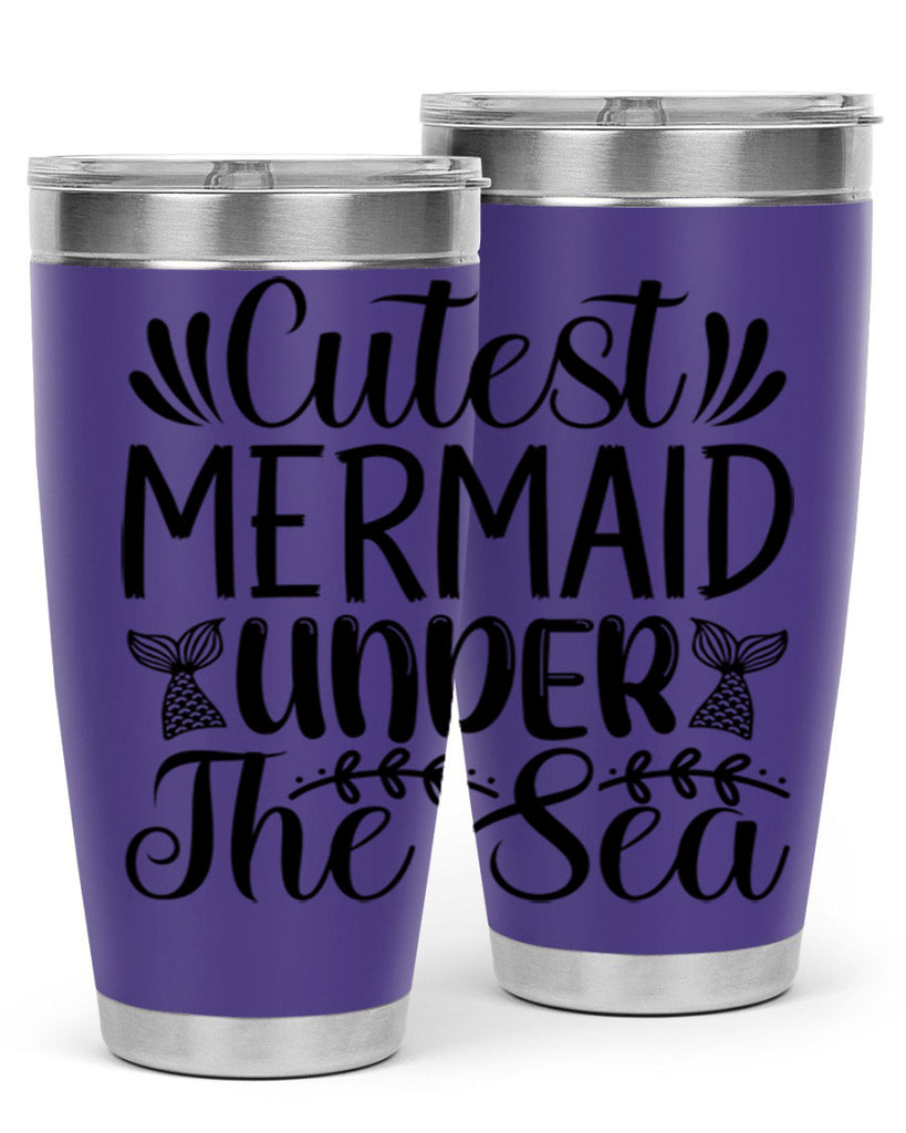 Cutest Mermaid Under The Sea 108#- mermaid- Tumbler