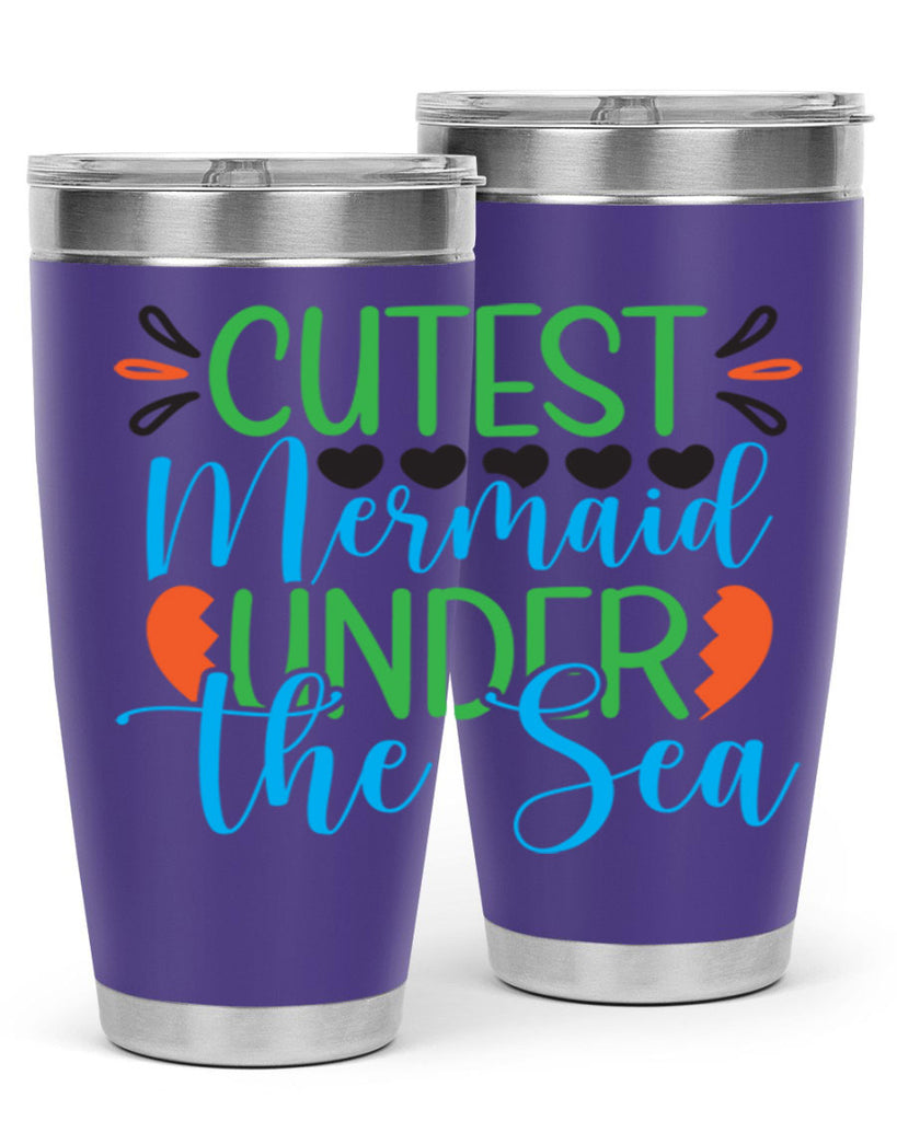 Cutest Mermaid Under The Sea 109#- mermaid- Tumbler
